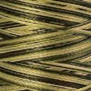 Spule Poly Sheen Multi Mossy Tones, bunt mit Oliv, Hellgrün und Khaki